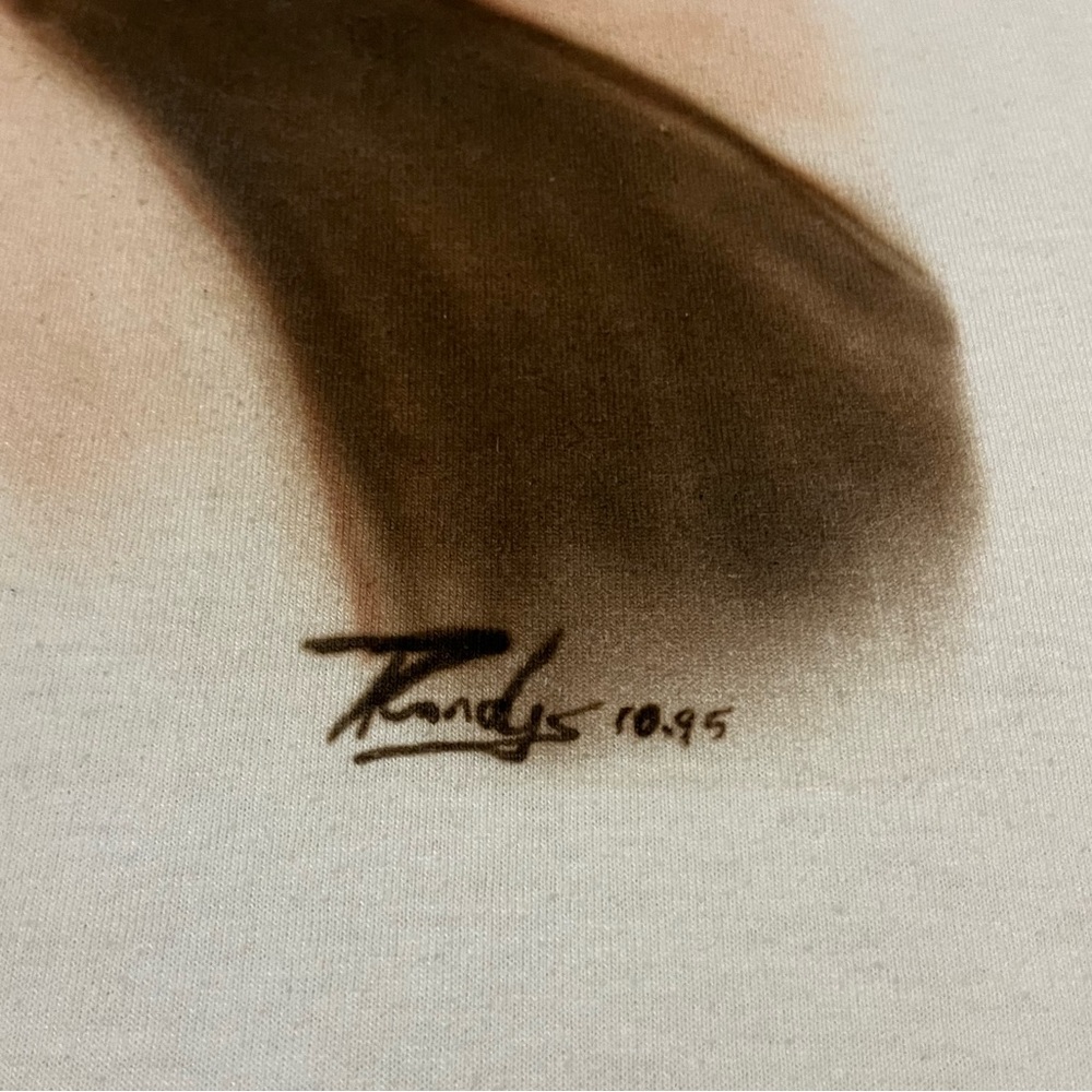 Vintage One of a Kind Airbrush Marilyn Shirt - Picture 5 of 10